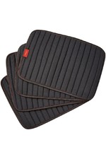 2022 Weatherbeeta Therapy-Tec Channel Quilt Leg Pads 4 Pack 1001575001 - Black / Red